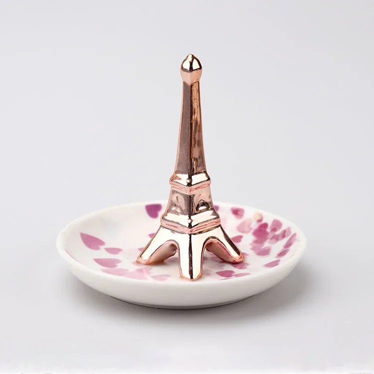Eiffel Tower Personalized Jewelry Dish Round Sculpture Eiffel Tower French  Designs Eiffel Tower Ceramic Dish Wedding Favor Trinket Holder - Etsy