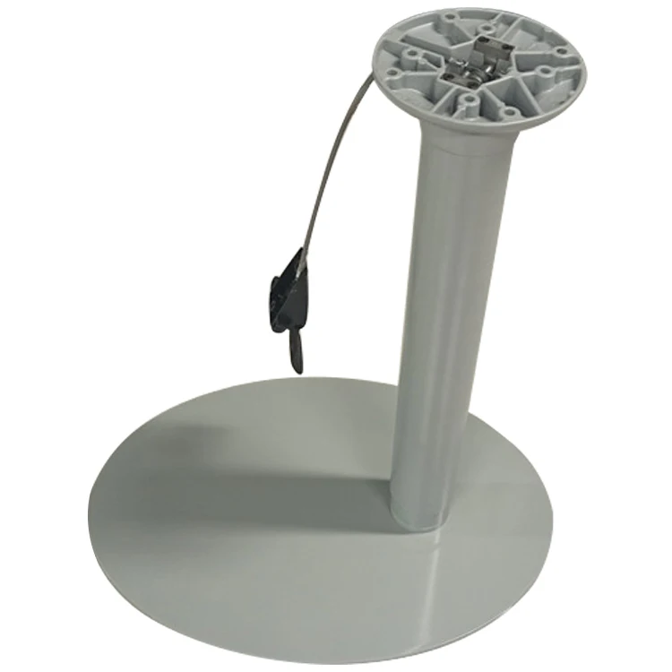 Telescopic Pole Table Legs Metal Adjustable Height for Dinning Hospital Table Base Table Legs