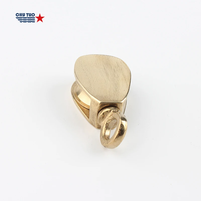 Poulie En Laiton Pour Corde De Drapeau De Bateau - Diamètre 32 Mm - Pour Yacht, Voilier - Corde Jusqu'à 12 Mm