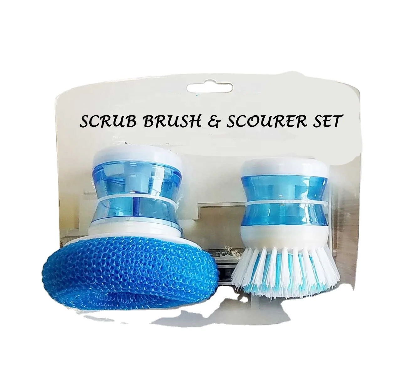BROXAN Scrub Brush And Scourer Set