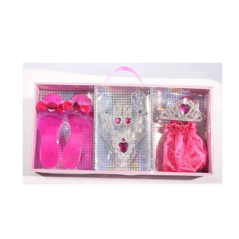 高品質の超可愛い女の子のプリンセスアクセサリーセット Buy プリンセスティアラ 杖セット 王女のネックレス 女の子のおもちゃセット Product On Alibaba Com