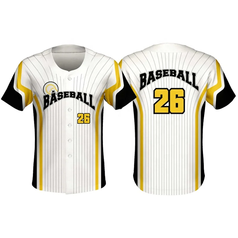 Source Chinese Manufacture Majestic Blank Baseball Jersey Custom Logo Quick  Dry High Quality Baseball Uniform Shirt on m.