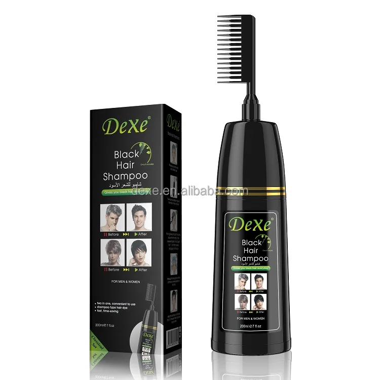 Dexe Hair Dye Shampoo With Comb