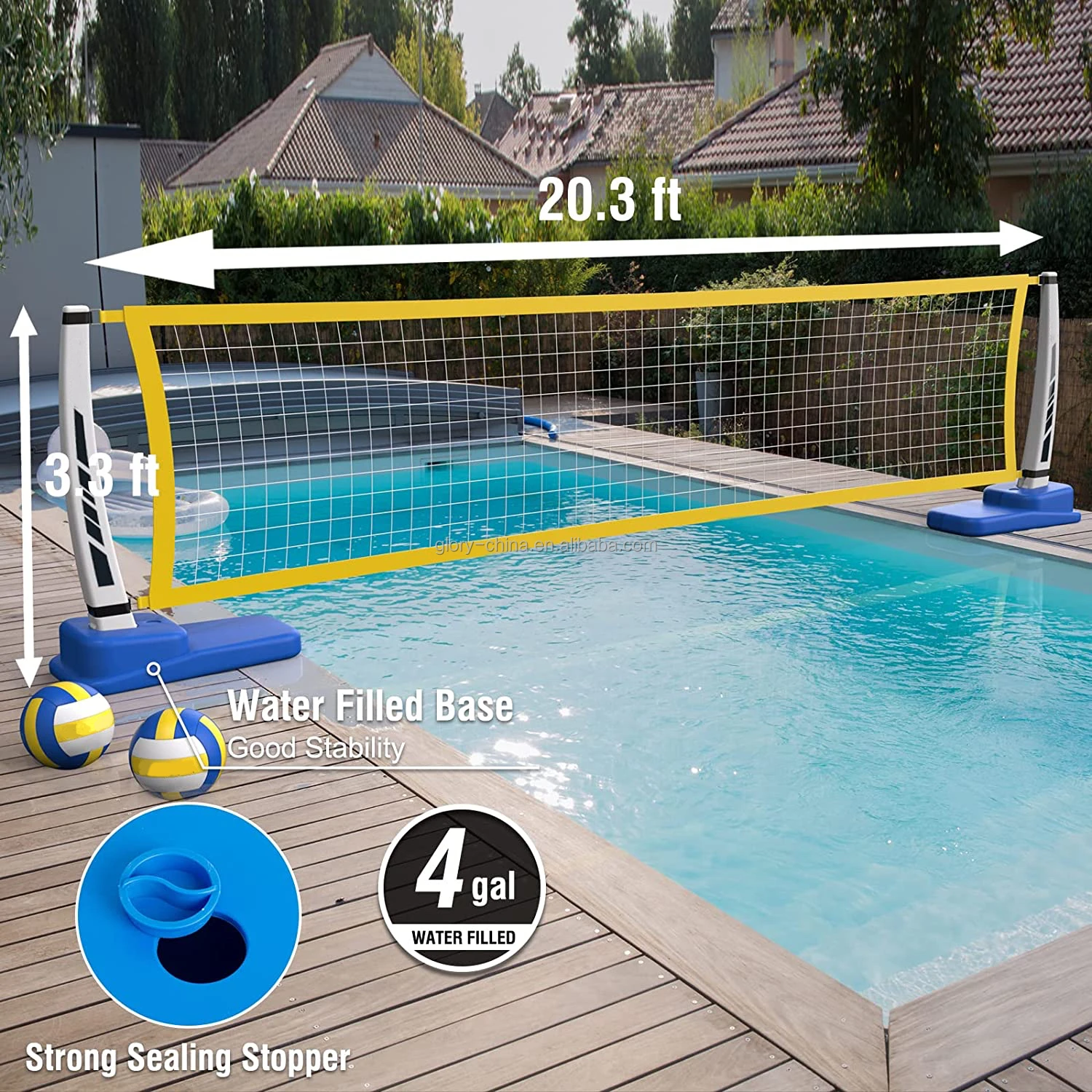 Wholesale Swimming Pool Volleyball Net Outdoor Volleyball Net Poolside Volleyball net