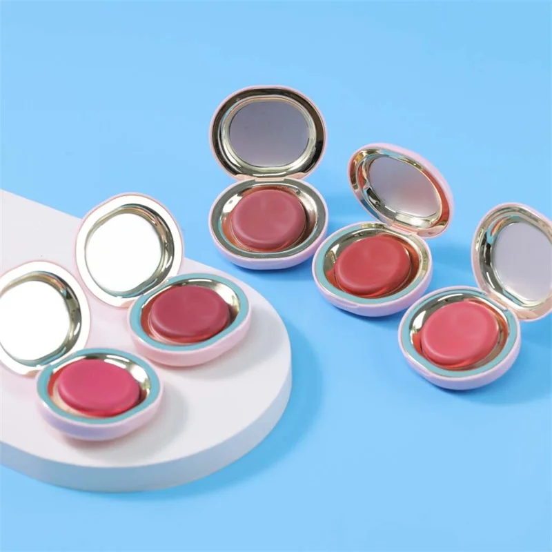 TY 2406 Private Label Custom Logo Vegan Blusher Cruelty Free Makeup Cute Rare Beauty Cream Blush Palette
