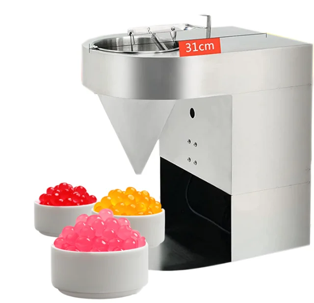 Commercial Fruit Juice Popping Boba Maker Small Ball Bubble Tea Making Machine Popping Molding Machine