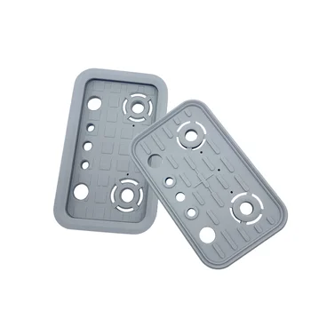HOMAG CNC Woodworking Machine Rubber Pad 125/126*75*17mm Plastic Vacuum Suction Plate Woodworking Machinery Parts