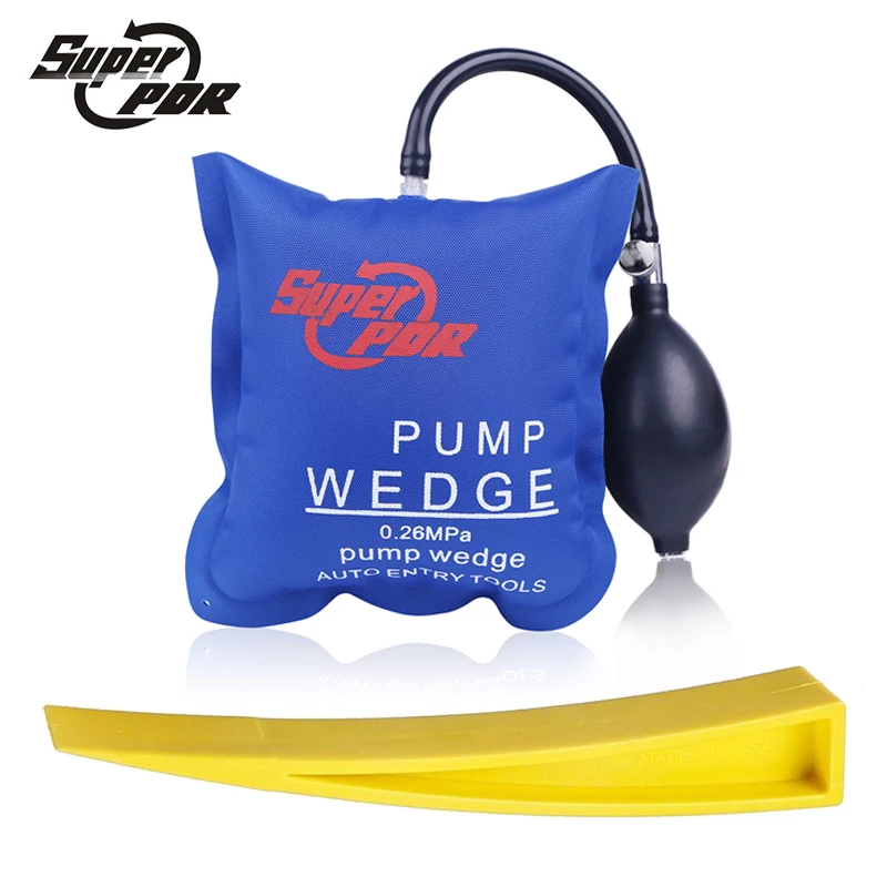 Super PDR Tool Crowbar Hook Rods Tool Set Air Pump Wedge Lock Smith Supplies Dent Puller Tool Set