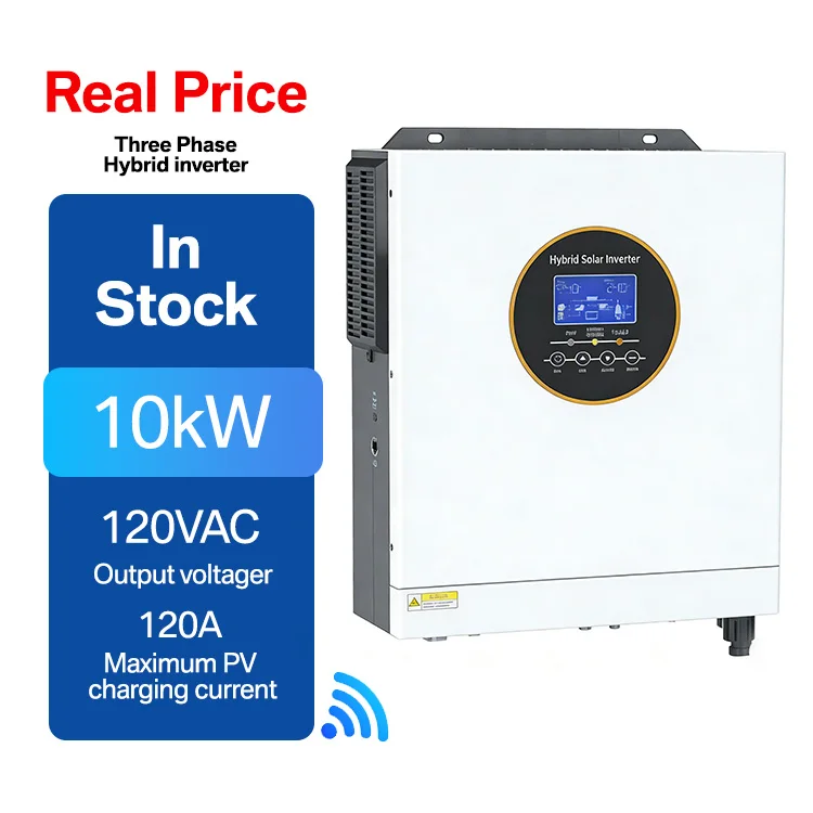 48VDC US Standard Split Phase Hybrid Inverter 10KW Parallel Version 22A*2 Dual PV Input 1-6 Units Parallel