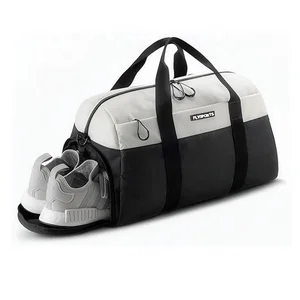 High Quality Large Capacity Color Nylon Duffel Bag Portable Waterproof Sports Gym Bag with Dry Wet Separation for Weekends