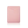 Double emplacement pour cartes coloré - Rose