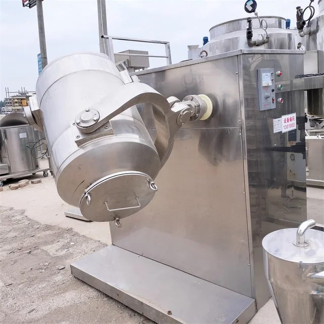 Stainless steel three-dimensional mixer, 3000-liter food mixing equipment
