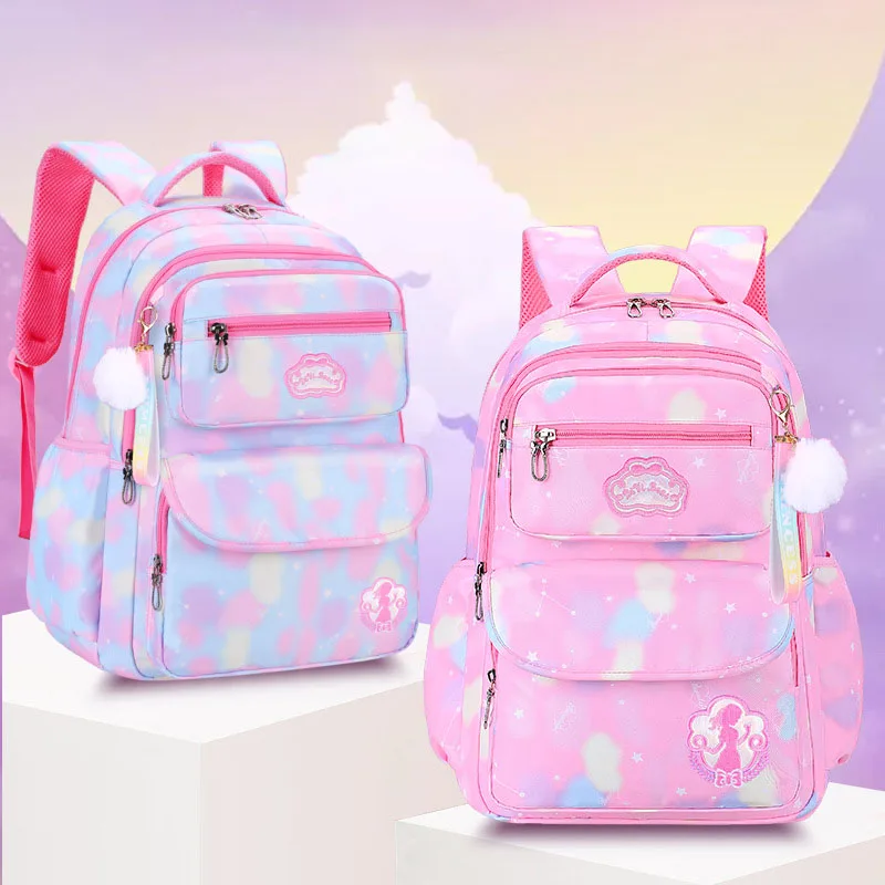 Best Selling Lightweight Lovely Princess Pink Schoolbag Backpack For ...