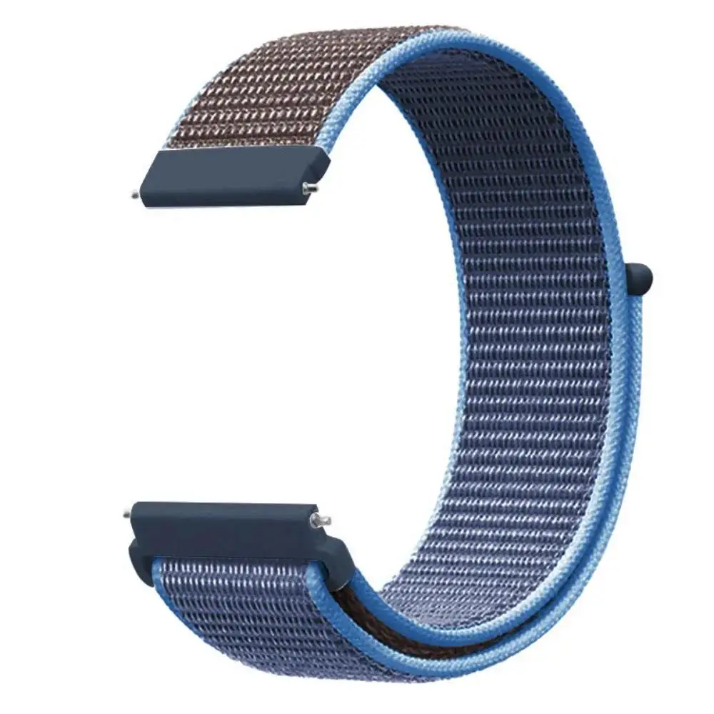 Garmin Forerunner 255/265M/245/645/158/Venu 2Plus/Vivoactive 5/4/3 Bracelet Strap Nylon Loop Band for Smartwatch