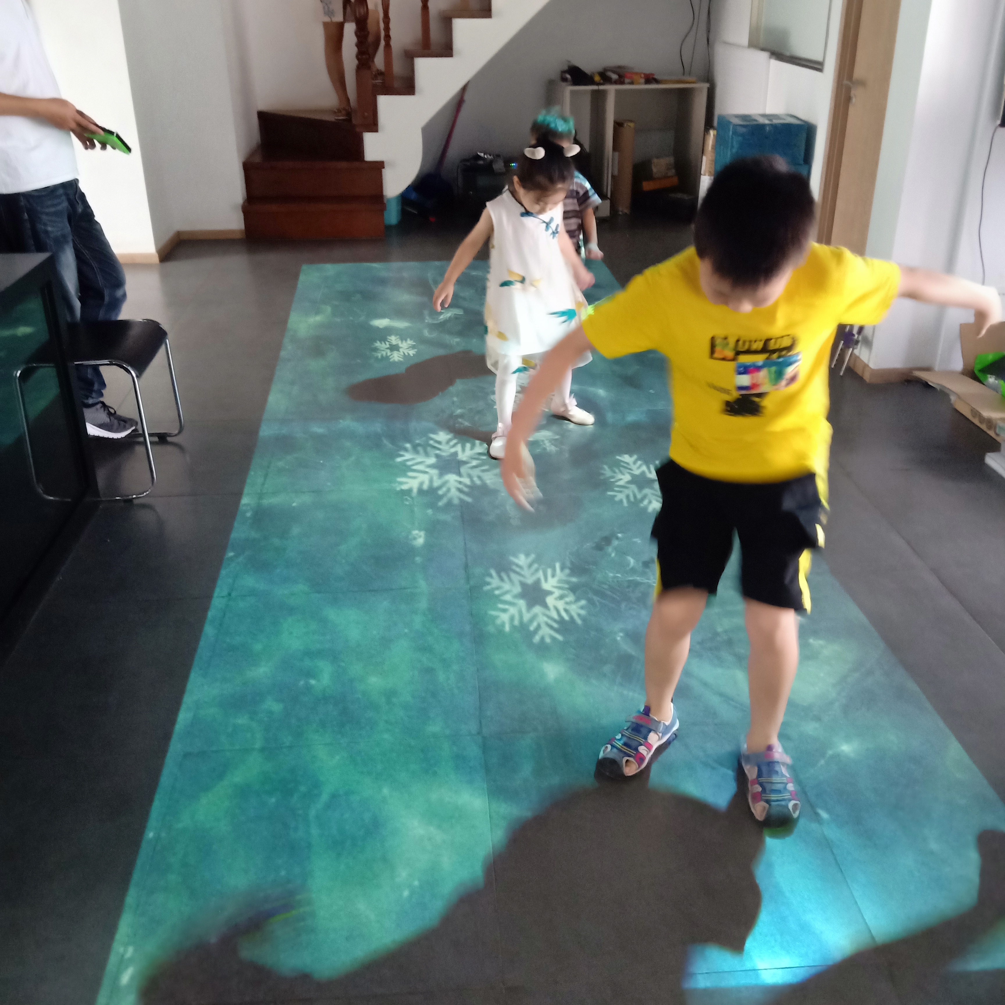 Горячая Распродажа! Танцпол с интерактивной системой 100 бесплатными