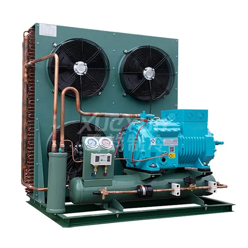 10Hp Condensing Unit  Semi Hermetic Compressor Air Cooled Chiller Condensing Units