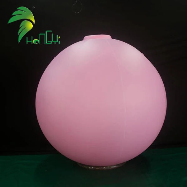 Popular PVC Material Pink Color Inflatable Fat Blueberry Ball Suit Toys Hongyi Crazy Ball Toys