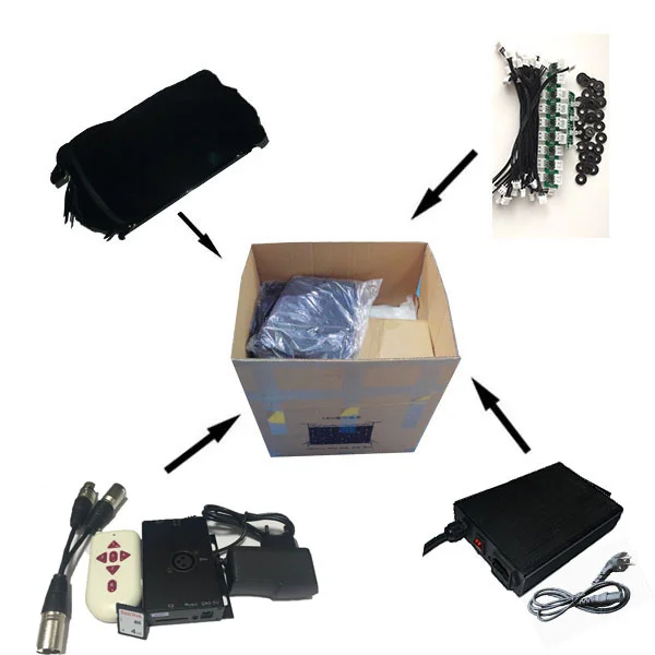 Programmerable Indoor P5 P9 P10 P20 Led Curtain Display Pixelflex Led Curtain Price Fabric Led Vision Curtain