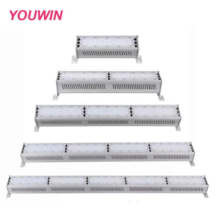 High Quality 200W LED Linear High Bay Light IP65 Aluminum Lamp IES Files Wholesale Customization Indoor Use SAA Certified Dialux