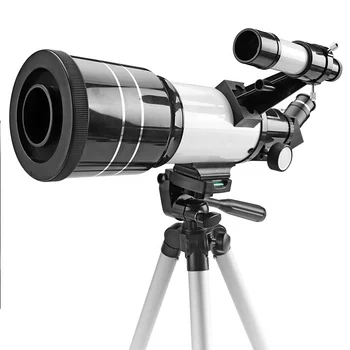 70mm Aperture 400mm focal length Portable Refractor Telescope for beginners and kids.