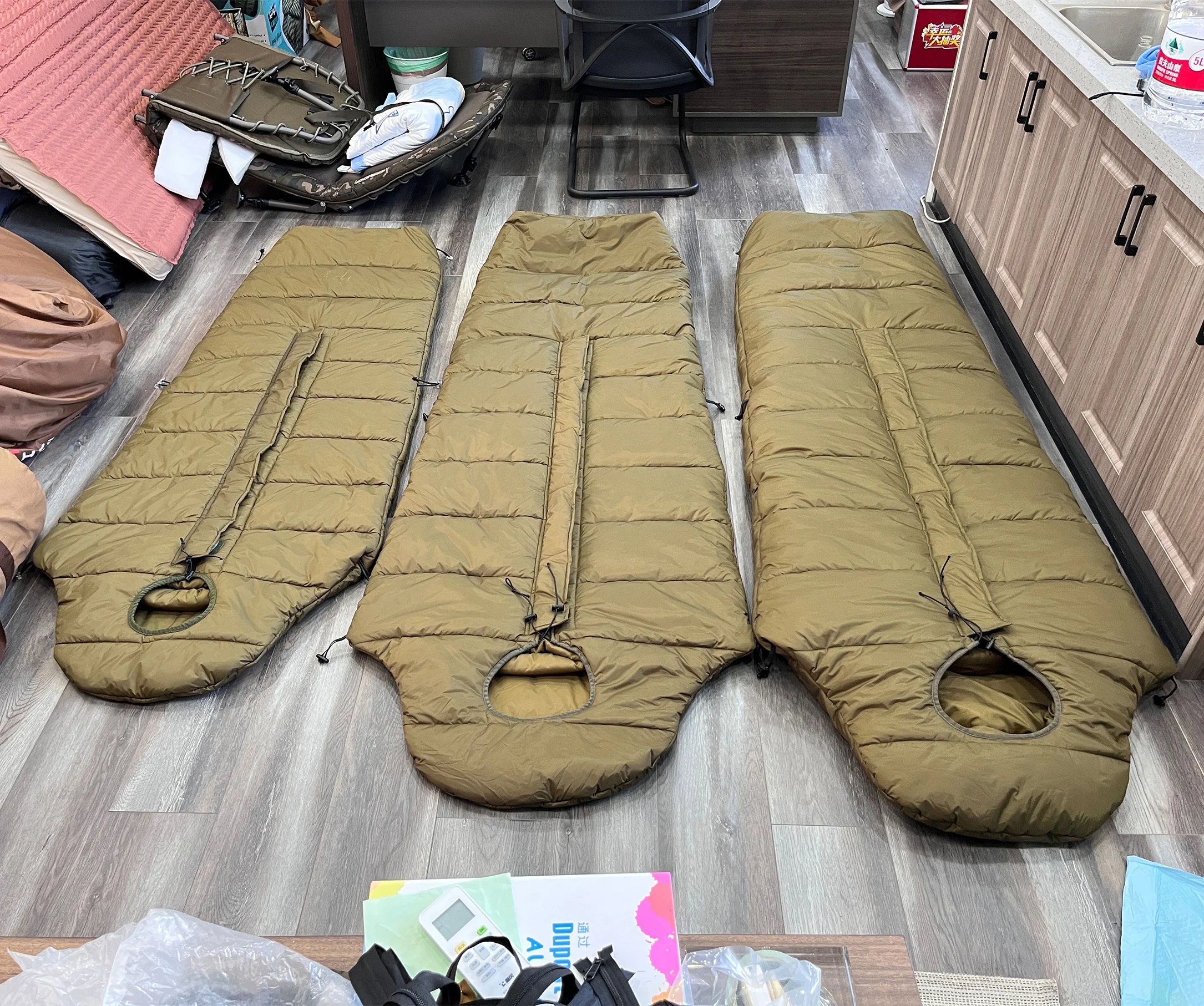 Cold Winter Sleeping Bag,Easy Packing,Nylon Fabric,Aluminum Layer