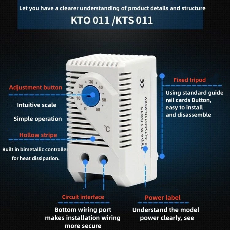 product ktso11 cabinet temperature controllers with discounted prices directly supplied by 8 years manufacturers-2