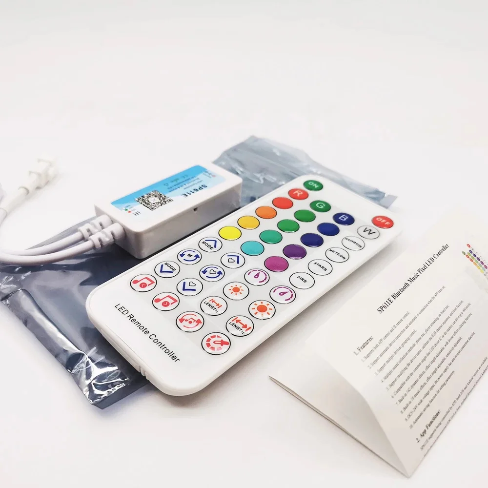 Sp611e Led Rgb Pixel Controller Bluetooth Music Synchronous Dc 5v 42v ...