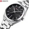 2 black dial silver strap