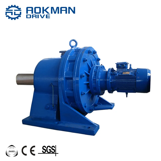 Aokman Solid Shaft Output Cycloidal Pin Gear Reducer for Power Industrial Transmission