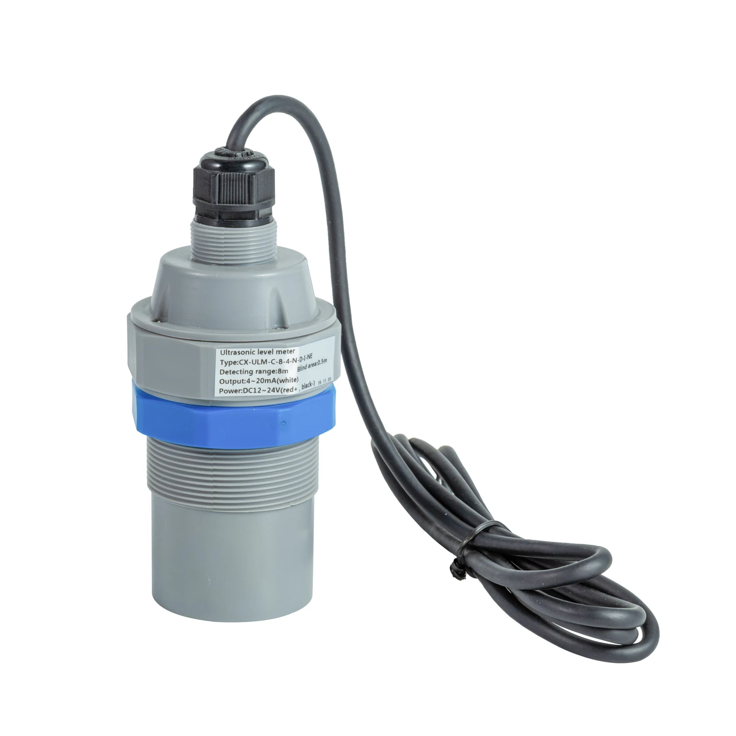 Fuel Level Gauge Factory 4-20Ma Boiler Water Level Ultrasonic Transmitter Liquid Water Diesel Meter Sensor
