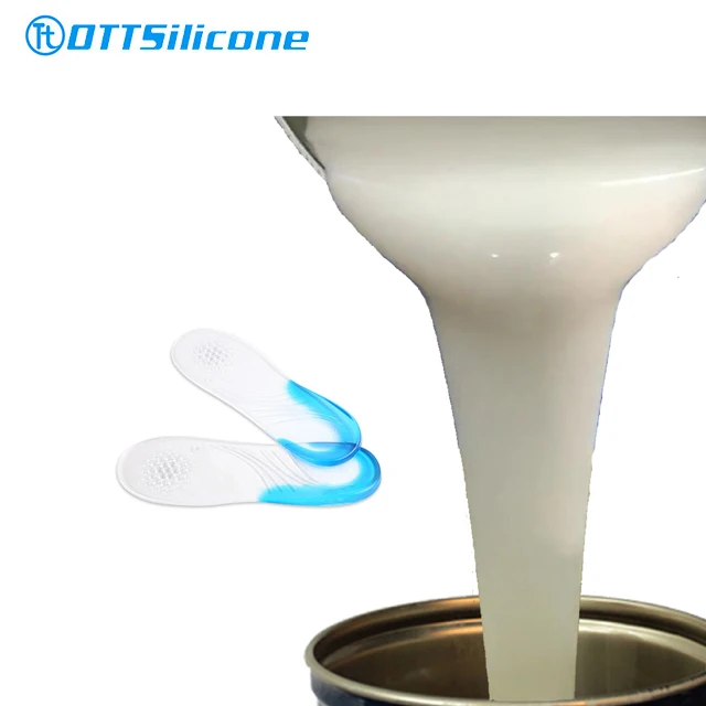 2025 Fast Curing RTV 2 Liquid Shoe Insole Silicone Rubber Platinum Cure