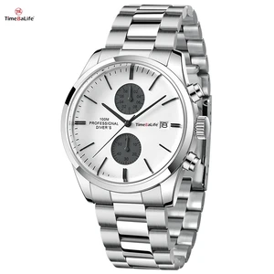 OEM New Design High Quality Luxury Waterproof Watch Stainless Steel Automatic Men Watch for Peacock Mechanical Movement