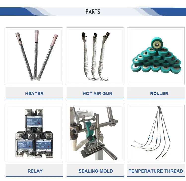 pvc weld machine with hem with rope