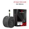 สีดำ 27.5*2.125/2.4, SCHRADER 48MM
