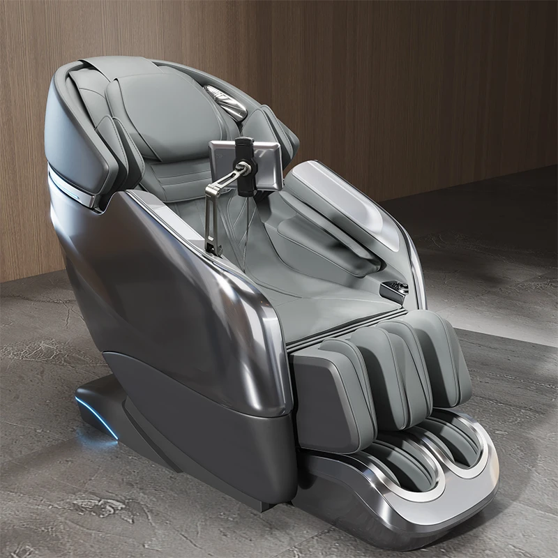 4D Zero Gravity Luxury Smart Sofa Air Pressure Shiatsu Heating 3d Neck Head Foot Full Body Massage Chair From OEM ODM Factory-888015