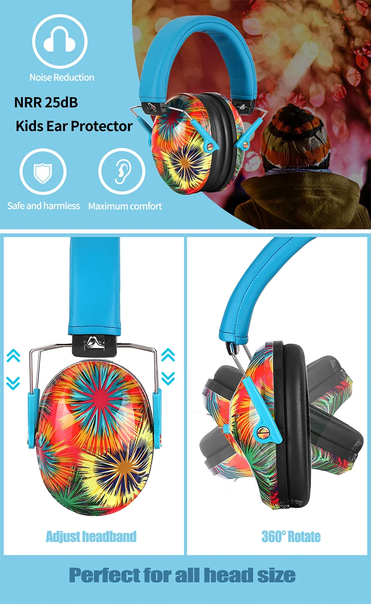 Free Sample Baby Earmuffs Hearing Protection Baby Anti Noise Cancelling