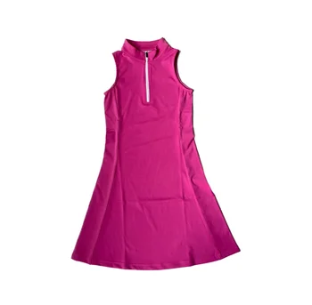 Women's Exercise Dress Set Running Fitness Golf Dresses Quick Dry warm-up Golf Dress with Short