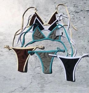 Ladies Sexy New Two-Piece Swimsuit Set Beachwear Luxury Two-Piece Bikini Bathing Suit