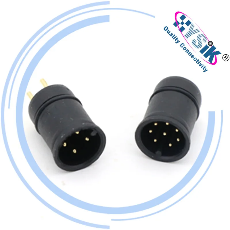 Plug Circular M12 4p Solder Sensor and Actuator Binder 713 4 Pin Connector