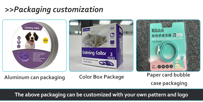 Picture Idea: Dog And Cat Calming Rubber Collar With Plant Essential Oil