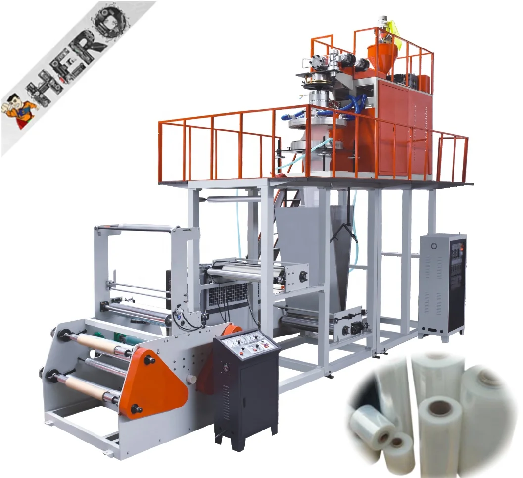 Mini Blown Film Extrusion Machine Plastic Bopp Film Blowing Machine Price Ldpe Blown Film Production Line for Farms