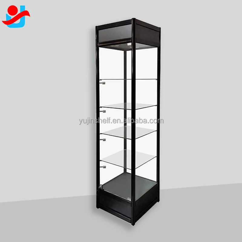 Convenience Store Display Racks Cigarette Glass Cabinet Showcase ...