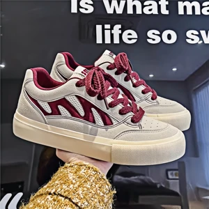 2026 Spring Fashion Women's Sneakers Walking Style Shoes Wholesale Upper Women Casual