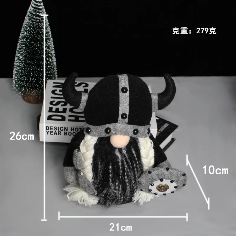 10.2 Inch Viking Gnomes Plush Decorations - Perfect Gifts