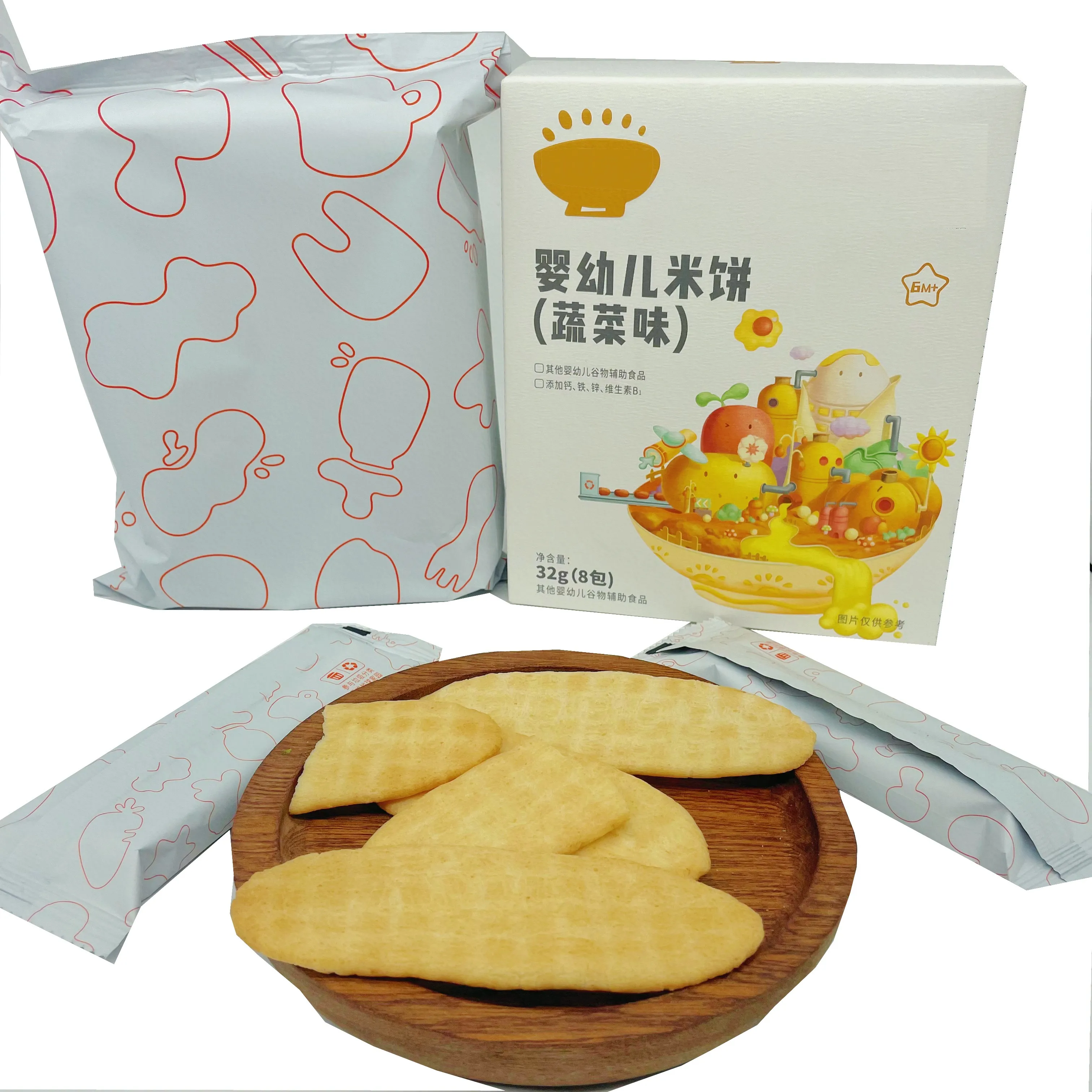 No added healthy children's teething bar rice crackers manufacture