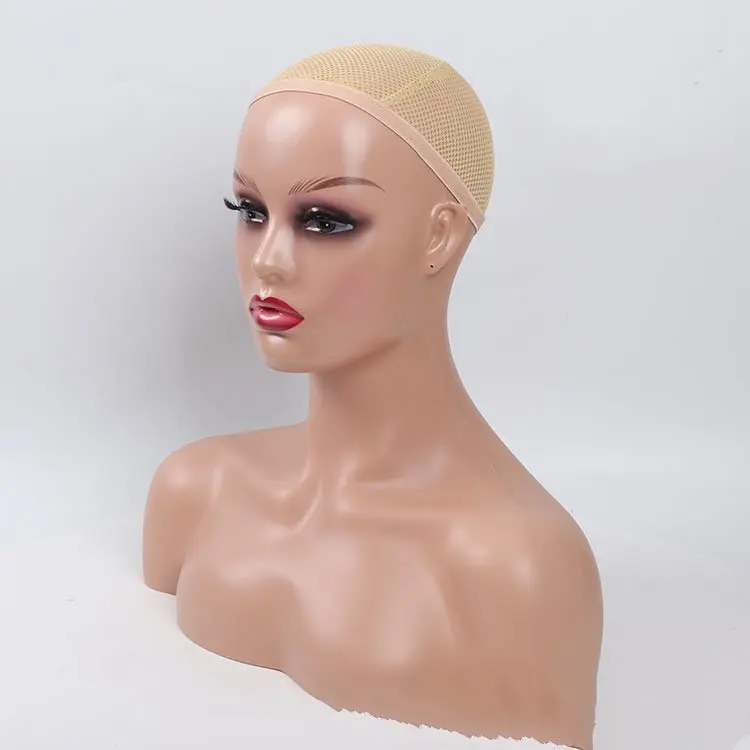Wholesale Different Makeup Wigs Display Hairdressing Mannequin Dolls Styling Training Head For Hairdresser