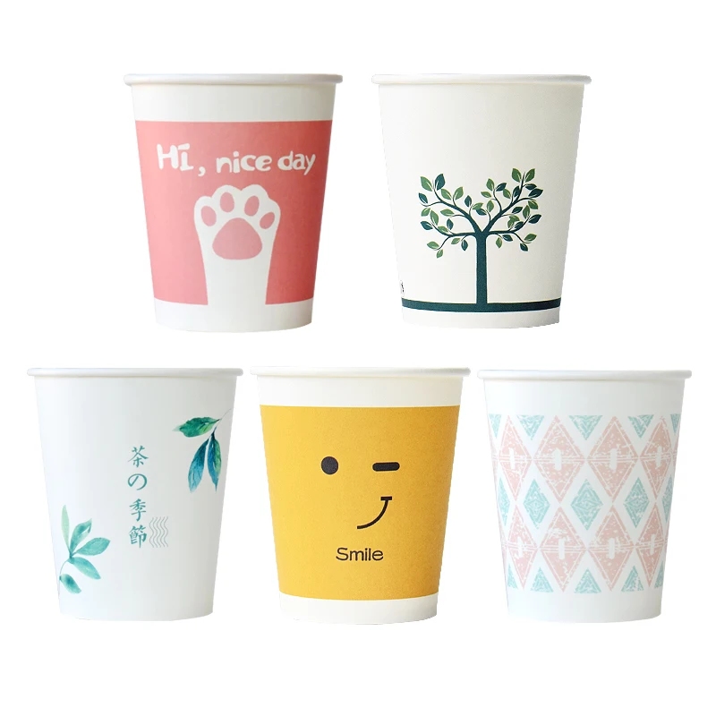 Cups 12 Oz Good Grade For Drink Paper Coffee Cup Lid