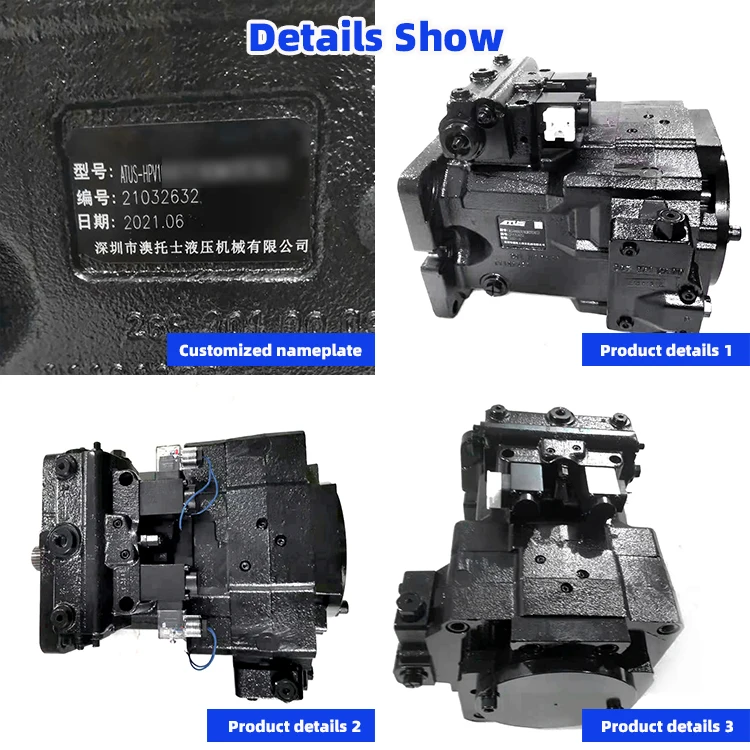  222(3) Pump For Linde BPV100 HPR Hydraulic Pump Parts For Linde Hydraulic Pump HPR105p