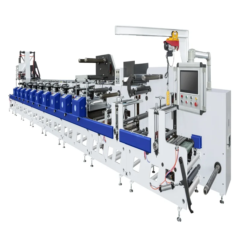 High Difinision Flexo Press Printing for Gold Foil Labels for Perfume Bottles