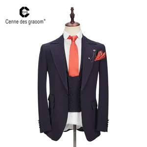 In Stock New Design Tailored Blue Turkish Mens Suits